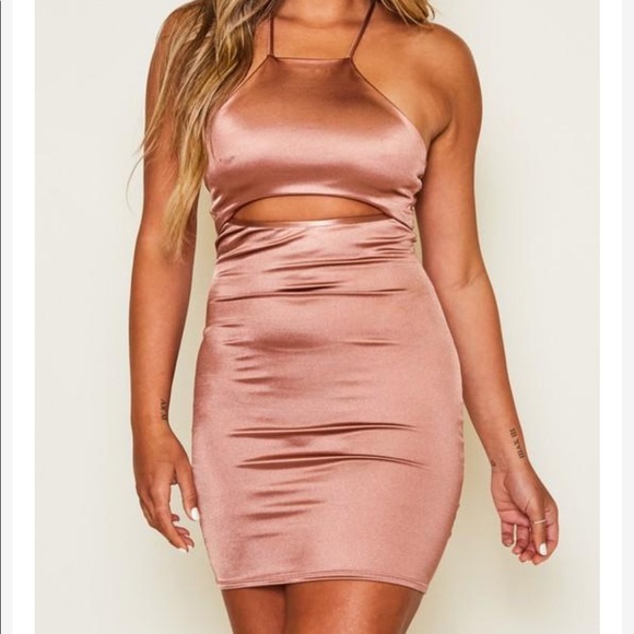 Brand new mauve bodycon dress - Picture 1 of 4